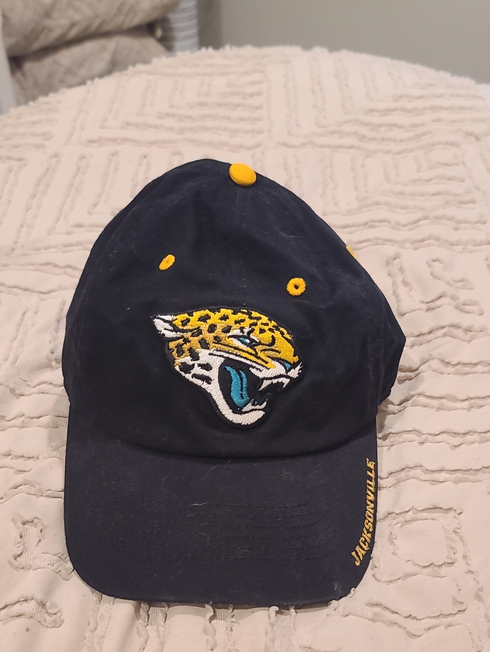 Jacksonville Jaguars Navy Blue Adjustable Cap